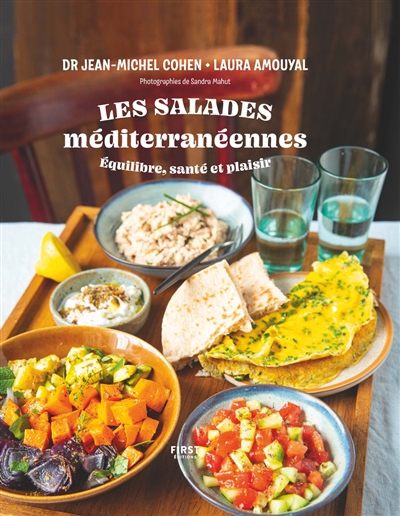Les salades méditerranéennes : équilibre, santé et plaisir - Jean-Michel Cohen