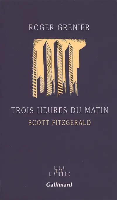 Trois heures du matin : Scott Fitzgerald