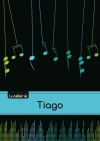 CARNET TIAGO MUSIQUE,48P,A5