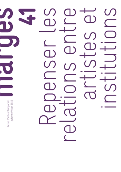 Marges, n° 41. Repenser les...