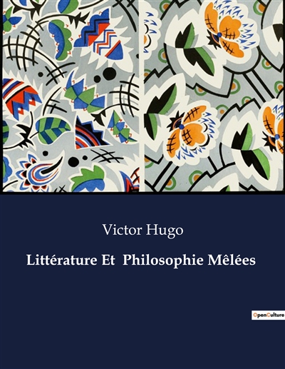 Littérature Et Philosophie Mêlées