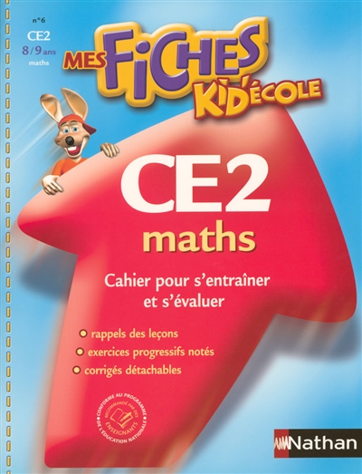 Maths CE2 : cahier d'exercices
