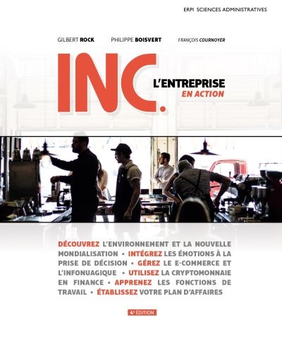 INC., l'entreprise en action : Manuel + MonLab + Édition en ligne (12 mois)