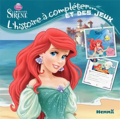 La petite sirène, l'histoire à compléter... et des jeux