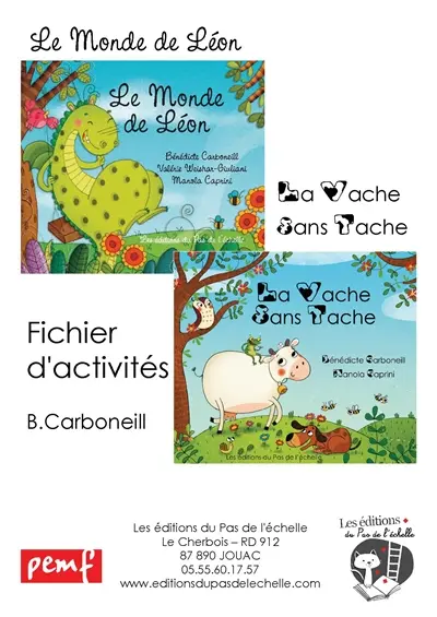Fichier centre de loisirs maternelle : Le monde de Léon, La vache sans tache