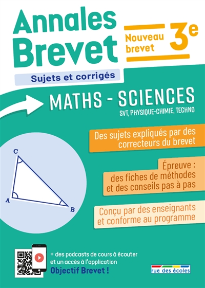 Annales maths-sciences 3e :...
