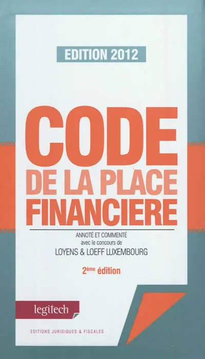 Code de la place financière