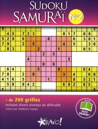 Sudoku Samuraï. Vol. 2. Sudoku Samuraï