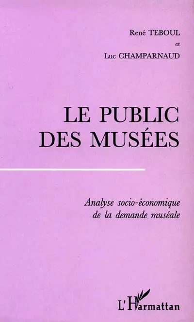 Le public des musées : analyse socio-économique de la demande muséale