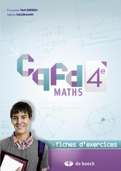 CQFD maths 4e : fiches d'exercices