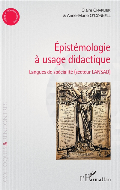 Epistémologie à usage didactique : langues de spécialité (secteur Lansad)