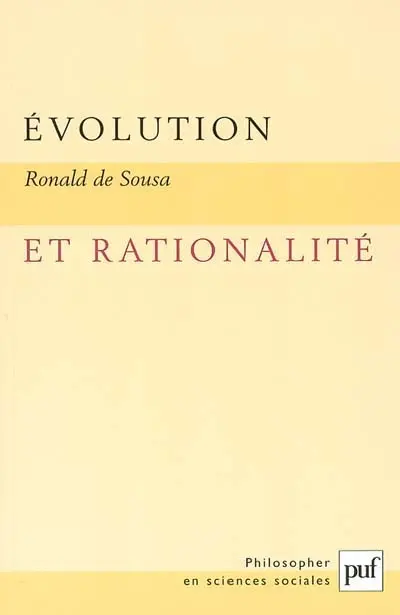 Evolution et rationalité