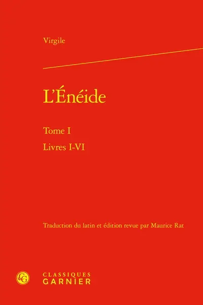 L'Enéide. Vol. 1. Livres I-VI