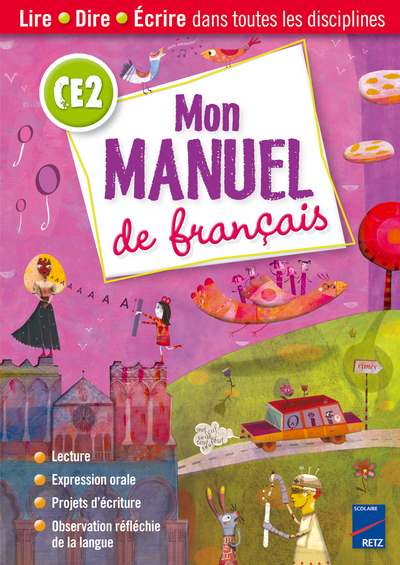 Mon manuel de français CE2 : livre du maître