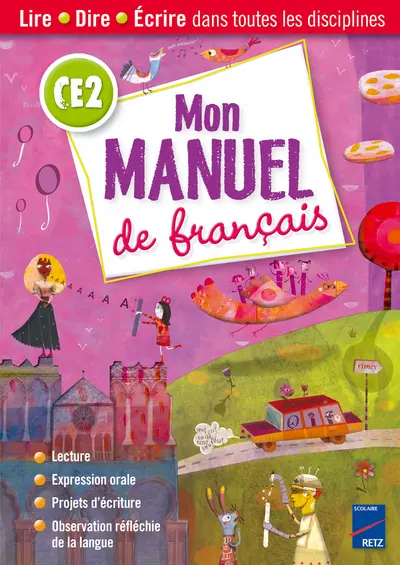 Mon manuel de français CE2 : livre du maître