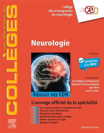 Neurologie : réussir ses EDN : conforme à la R2C