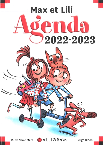 Max et Lili : agenda 2022-2023
