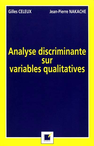 Analyse discriminante sur variables qualitatives
