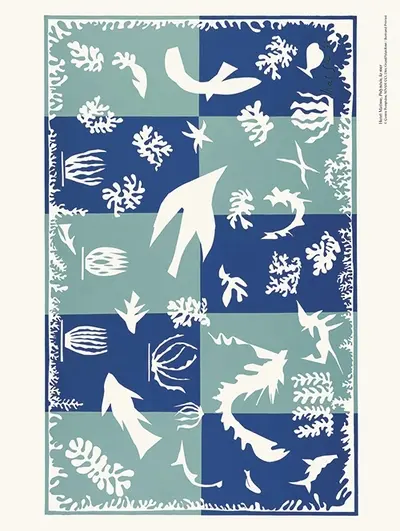 Planche Matisse : Polynésie, la mer