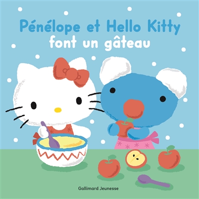Pénélope et Hello Kitty font un gâteau
