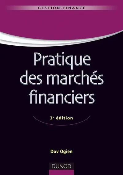 Pratique des marchés financiers