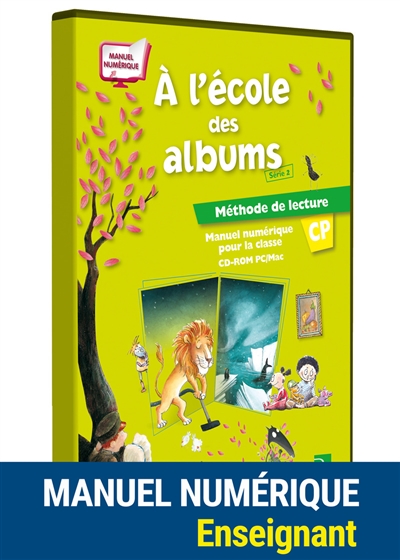 A l'école des albums, méthode de lecture CP : série 2 : manuel numérique pour les enseignants non-adoptants