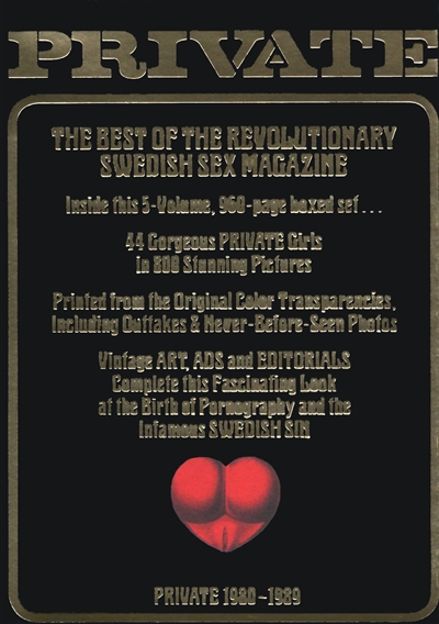 Private : the best of the revolutionary Swedish sex magazine