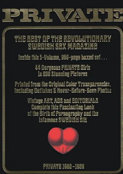 Private : the best of the revolutionary Swedish sex magazine
