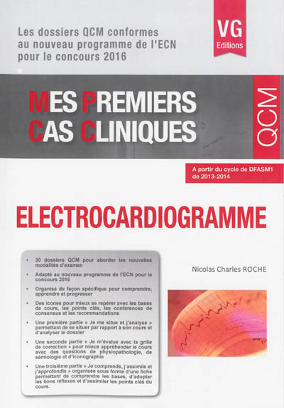 Electrocardiogramme : QCM : à partir du premier cycle de DFASM1 de 2013-2014