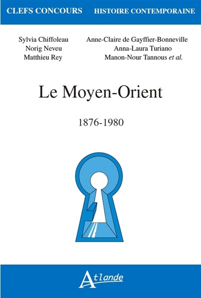 Le Moyen-Orient : 1876-1980