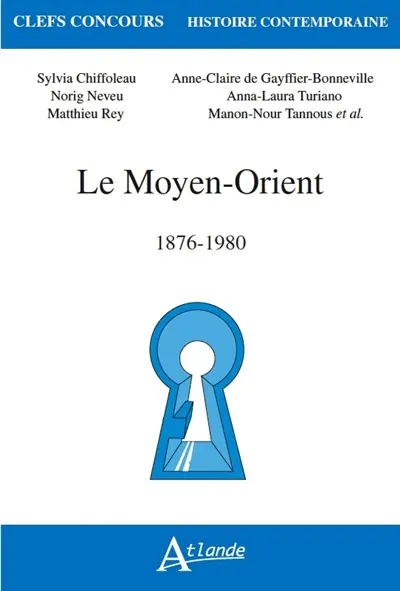 Le Moyen-Orient : 1876-1980