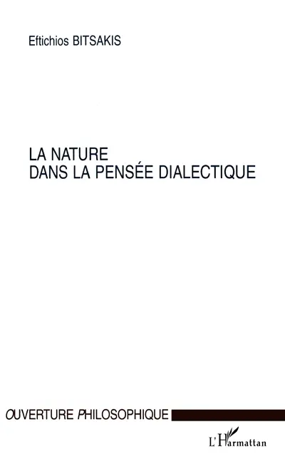 La nature dans la pensée dialectique