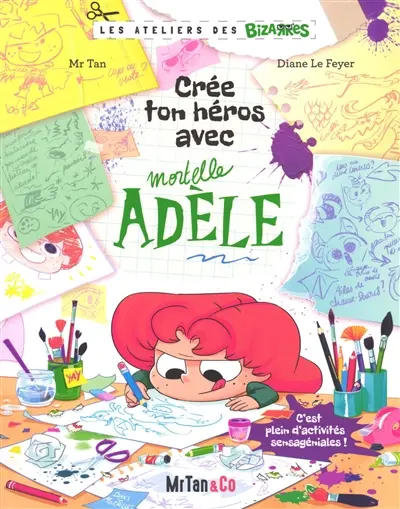 Crée ton héros avec Mortelle Adèle