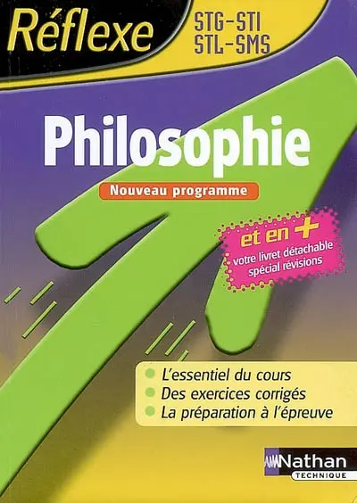 Philosophie STG, STI, STL, SMS : nouveau programme