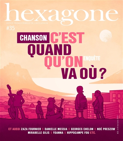 Hexagone : revue trimestrielle de la chanson, n° 35. Chanson : c'est quand qu'on va où ? : enquête