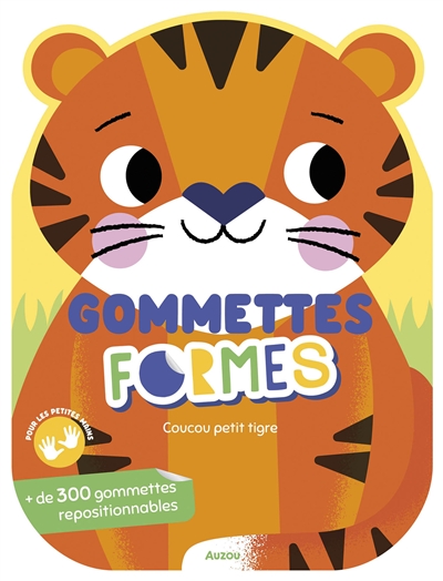 coucou petit tigre : gommettes formes