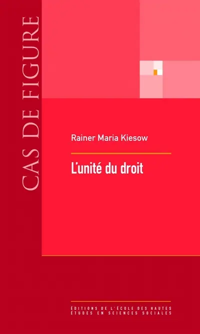 L'unité du droit