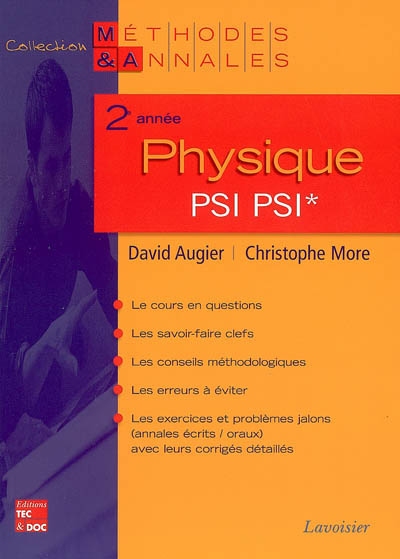 Physique 2e année PSI*, PSI