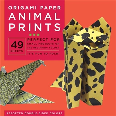 Origami Papers Animal Prints (Large 8 1/4")