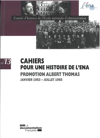 Promotion Albert Thomas : janvier 1953-juillet 1955