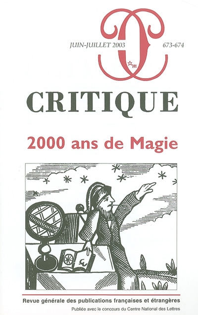 Critique, n° 673. 2.000 ans de magie