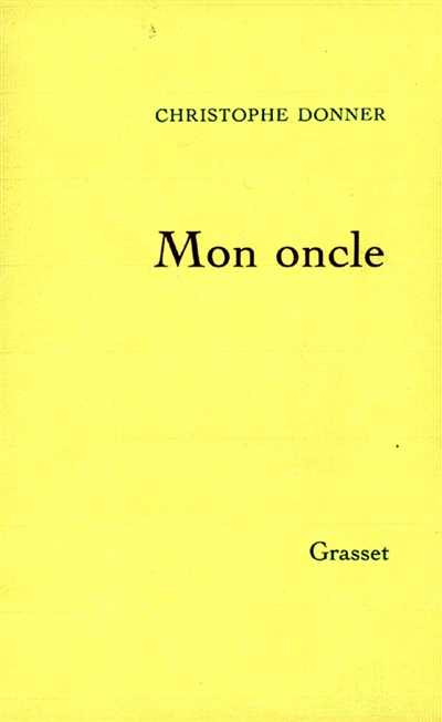 Mon oncle
