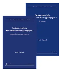 Syntaxe générale, une introduction typologique