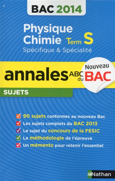 Physique chimie, terminale...