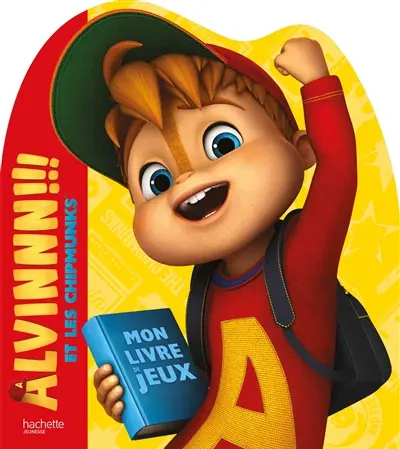 Alvin et les Chipmunks : mon livre de jeux silhouetté