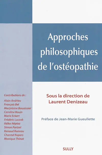 Approches philosophiques de l'ostéopathie