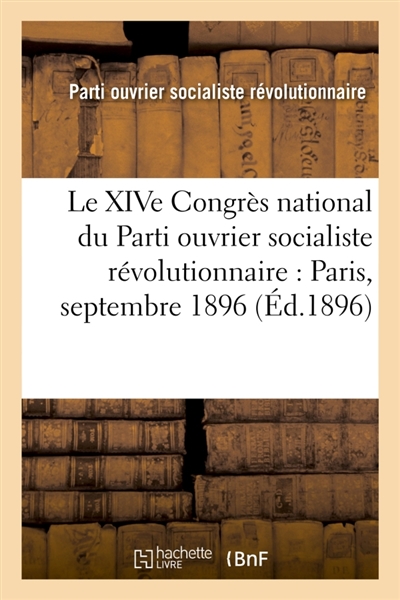 Le XIVe Congrès national du...