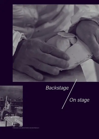 Backstage, on stage Backstage, on stage