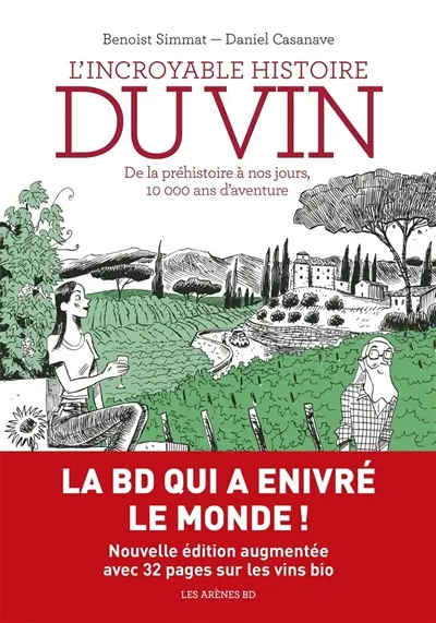 L'incroyable histoire du vin : de la préhistoire à nos jours, 10.000 ans d'aventure