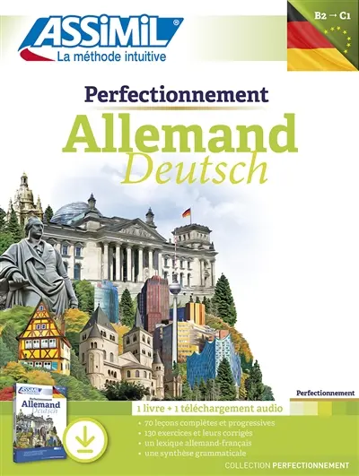 Perfectionnement allemand : : indépendant, niveau atteint C1 : 1 livre + 1 téléchargement audio